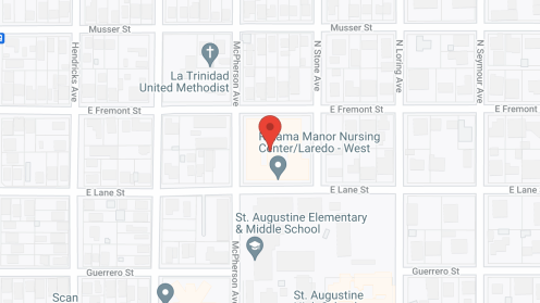Map of the neighborhood around Retama Manor Laredo West