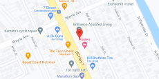 Seashore Senior Living in google map