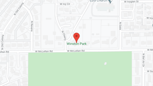 Map of the neighborhood around Winston Park Assisted Living