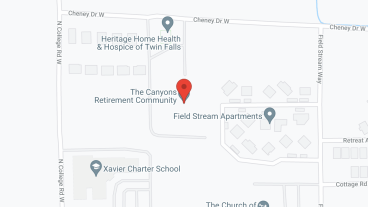Canyons Retirement Community in google map