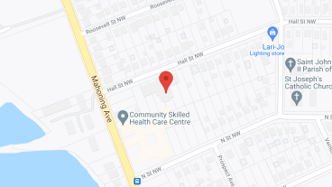 Community Commons Assisted Living in google map