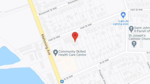 Map of the neighborhood around Community Commons Assisted Living