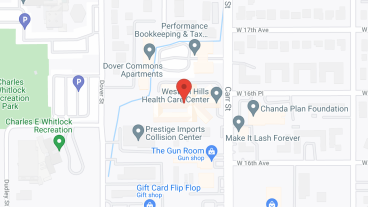 Western Hills Health Care Center in google map