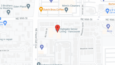Highgate Senior Living in google map