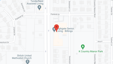 Billings Highgate Senior Living in google map
