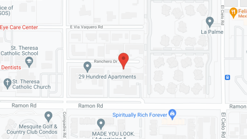 Map of the neighborhood around Premier Care Center for Palm Springs