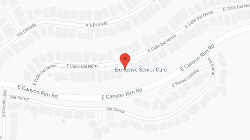 Map of the neighborhood around Casa Del Sol