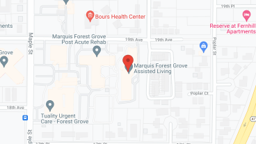 Marquis Forest Grove Assisted Living in google map