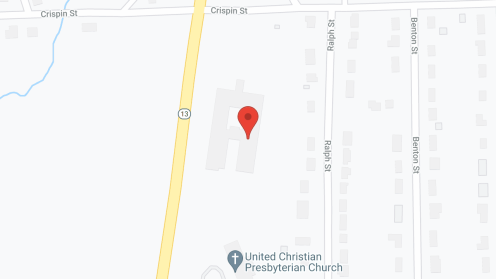 Map of the neighborhood around Oak Ridge Assisted Living
