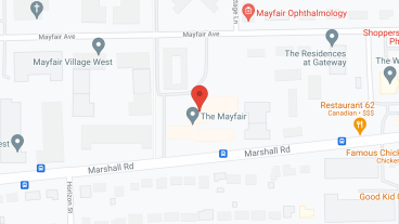 The Gardens at The Mayfair in google map