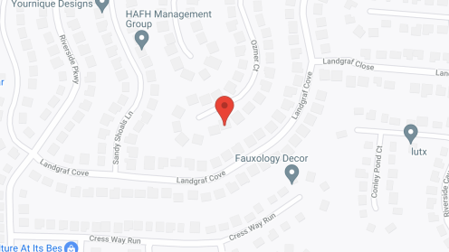 Map of the neighborhood around Guiding light
