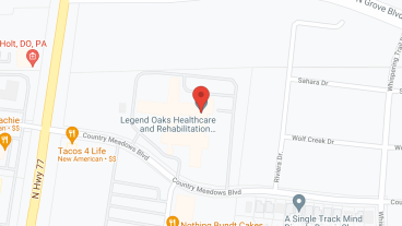 Legend Oaks Healthcare And Rehabilitation Northwest Houston in google map