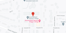 Summerland Seniors Village in google map