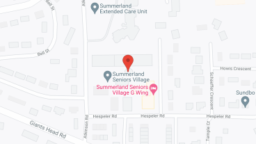 Summerland Seniors Village in google map