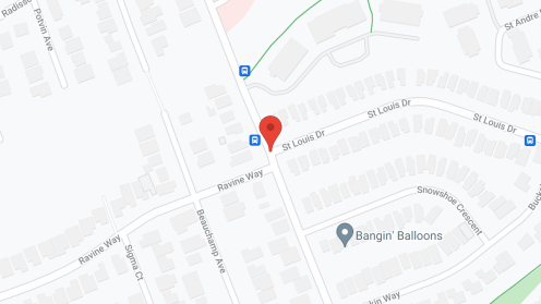 Map of the neighborhood around Bruyare Village Besserer Place