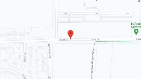 Map of the neighborhood around Gardens of Eufaula