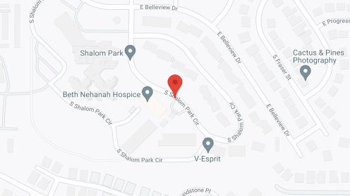 Map of the neighborhood around V-Esprit