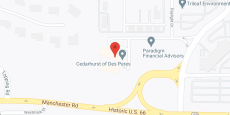 Cedarhurst of Des Peres in google map