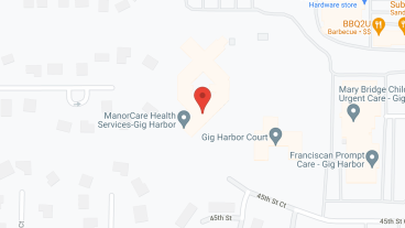 Gig Harbor Health & Rehabilitation in google map