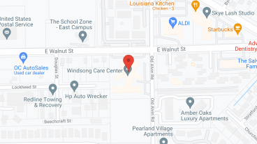 Windsong Care Center in google map