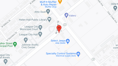 Map of the neighborhood around The Delaney at South Shore