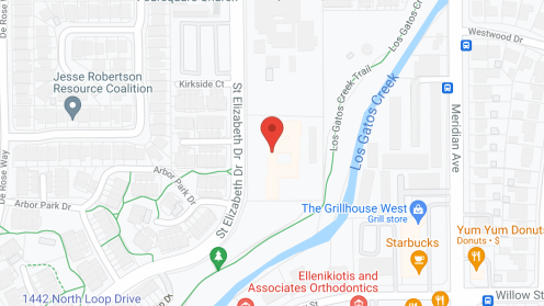 Map of the neighborhood around Somerset Senior Living