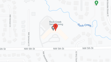 Rock Creek Senior Living in google map