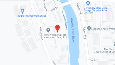 Roaring Fork Senior Living in google map
