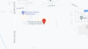 Peregrine Senior Living at Colonie in google map