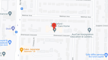 The Oxford in google map