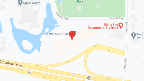 Map of the neighborhood around The Waters of Edina