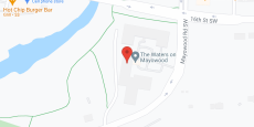 The Waters on Mayowood in google map