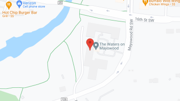 The Waters on Mayowood in google map