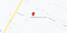 Homestead Senior Living in google map