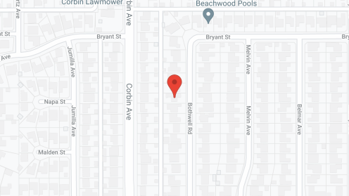 Map of the neighborhood around ESTAR Residential Care