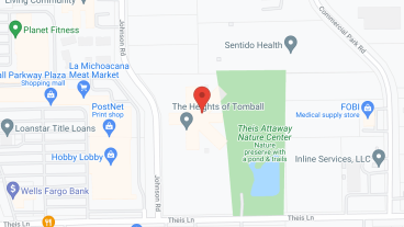 Heights Of Tomball in google map