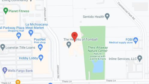 Map of the neighborhood around Heights Of Tomball