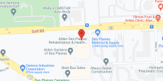 Alden Des Plaines in google map