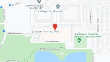 Lakewest Assisted Living in google map