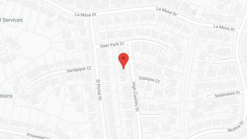 Map of the neighborhood around High Country Elderly Care