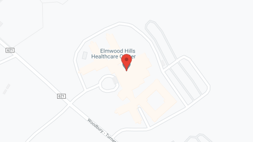 Map of the neighborhood around Elmwood Hills Health Care Center