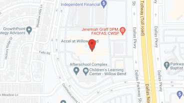 Accel At Willow Bend in google map