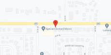 AgeCare Orchard Manor in google map
