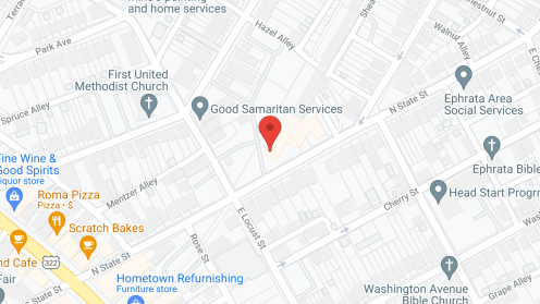 Map of the neighborhood around Keystone Villa at Ephrata
