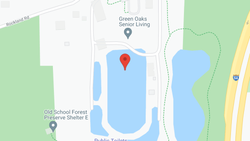 Map of the neighborhood around Green Oaks Senior Living