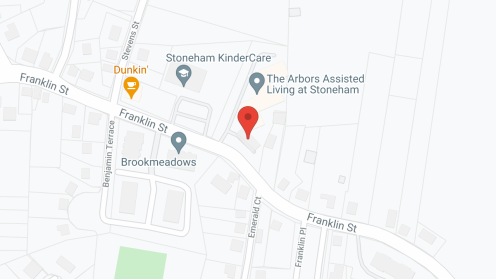 Map of the neighborhood around The Arbors at Stoneham