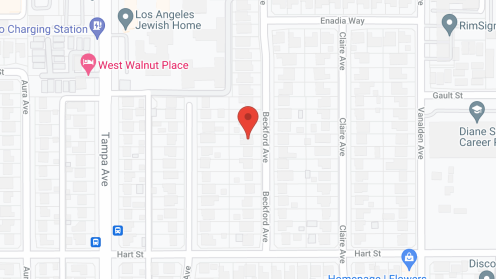 Map of the neighborhood around Beckford Manor