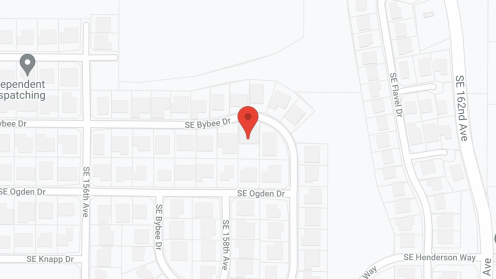 Map of the neighborhood around Lucy's Valley View ACH