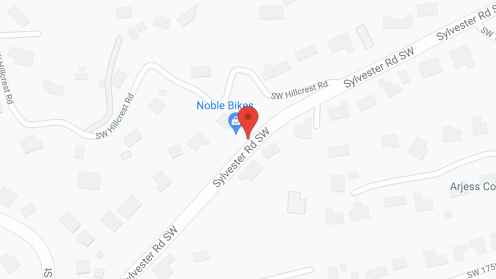 Map of the neighborhood around Merrill Gardens at Burien