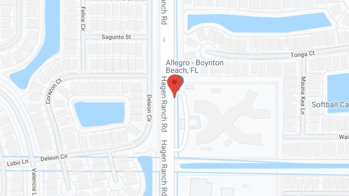 Map of the neighborhood around The Allegro At Boynton Beach LLC